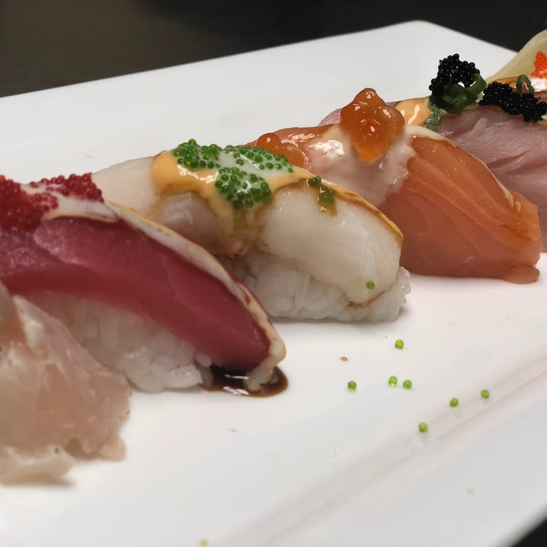 Savor our nigiri selection